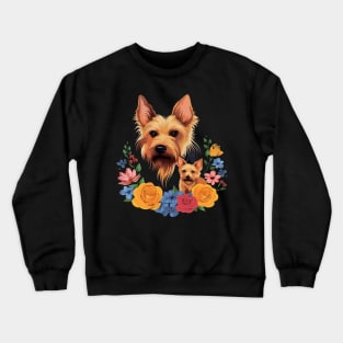 Australian Terrier Mothers Day Crewneck Sweatshirt